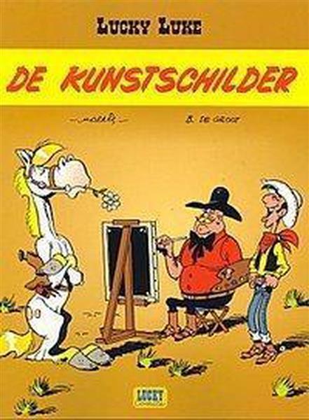 Grote foto de kunstschilder lucky luke 31 boeken overige boeken