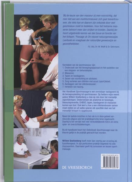 Grote foto handboek sportmassage boeken hobby en vrije tijd