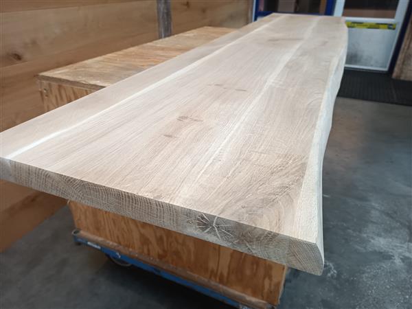 Grote foto 50x220cm 40mm eikenpaneel doe het zelf en verbouw hout en planken