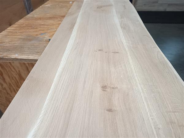 Grote foto 50x220cm 40mm eikenpaneel doe het zelf en verbouw hout en planken