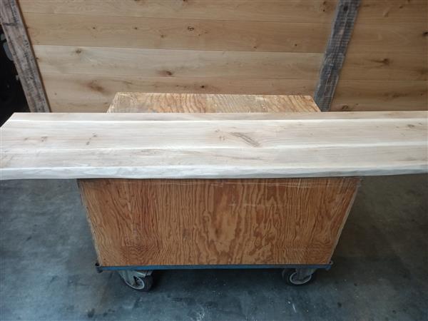 Grote foto 50x220cm 40mm eikenpaneel doe het zelf en verbouw hout en planken