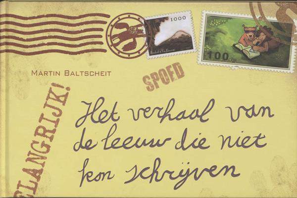 Grote foto het verhaal van de leeuw die niet kon schrijven boeken jeugd 13 jaar en ouder