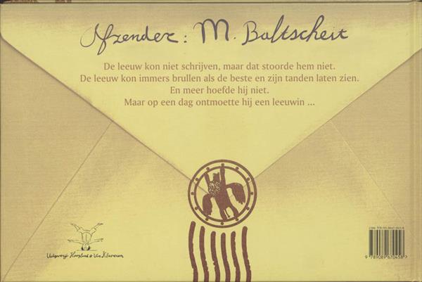 Grote foto het verhaal van de leeuw die niet kon schrijven boeken jeugd 13 jaar en ouder