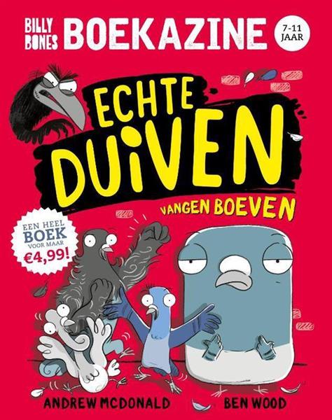 Grote foto echte duiven vangen boeven boekazine boeken overige boeken