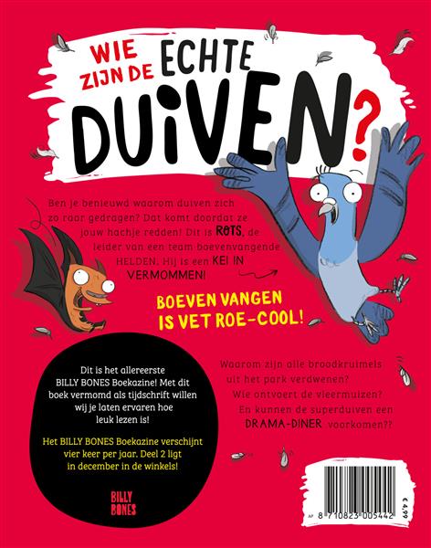 Grote foto echte duiven vangen boeven boekazine boeken overige boeken