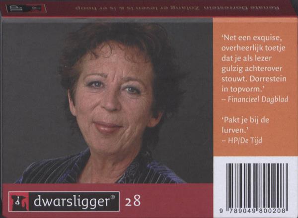 Grote foto zolang er leven is is er hoop dwarsligger 28 boeken overige boeken