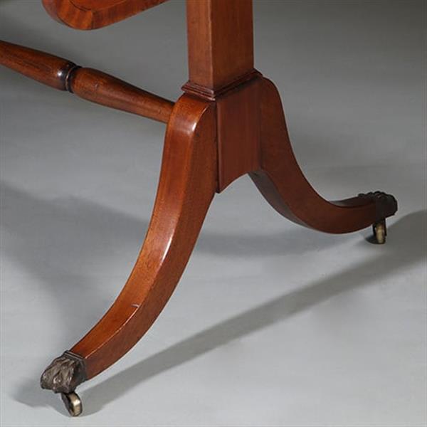 Grote foto regencys stijl wandtafel of kleine schrijftafel ca 1900 no.260660 antiek en kunst stoelen en banken