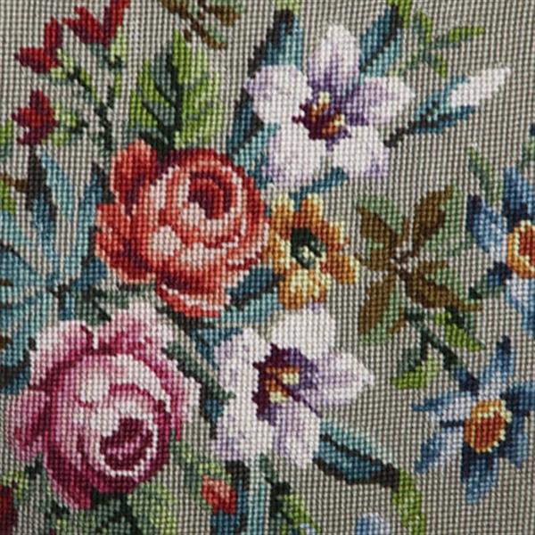 Grote foto wandkleed 6 verschillende carr s met bloemen in kader van floraal tapisserie no.262105 antiek en kunst overige in antiek gebruiksvoorwerpen