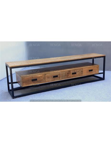 Grote foto tv meubel len 4 lades 180x40x50 cm huis en inrichting eettafels