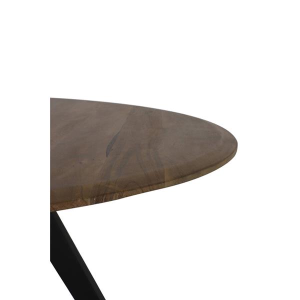 Grote foto wandtafel brix marron 140 cm leverbaar vanaf week 33 11 aug. huis en inrichting eettafels