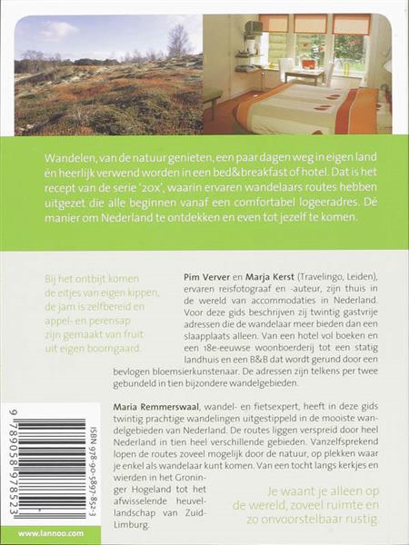Grote foto 20 x logeren en wandelen in nederland 20 x gidsen boeken overige boeken