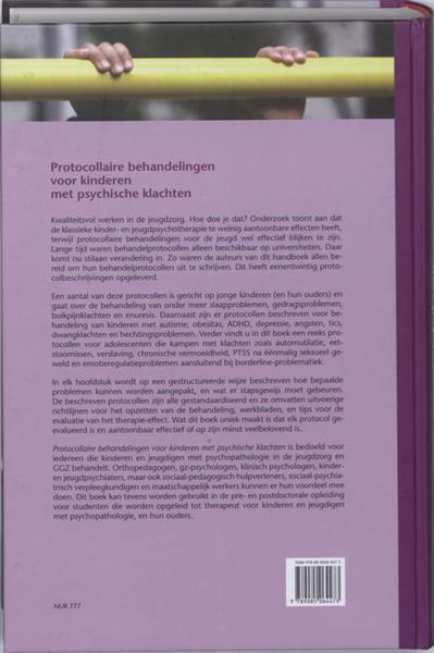 Grote foto protocollaire behandelingen voor kinderen met psychische klachten boeken psychologie