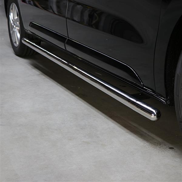 Grote foto sidebars rvs zilver mercedes vito 2024 auto onderdelen overige auto onderdelen