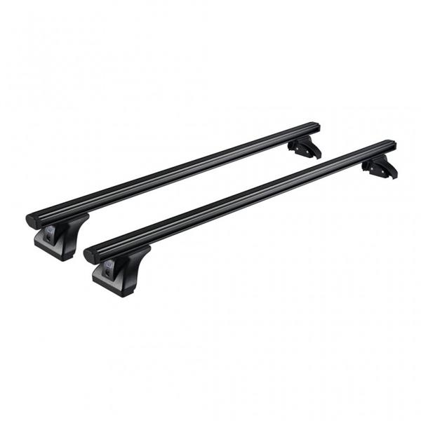 Grote foto zwart aluminium dakdragers citro n jumpy 2020 auto onderdelen overige auto onderdelen