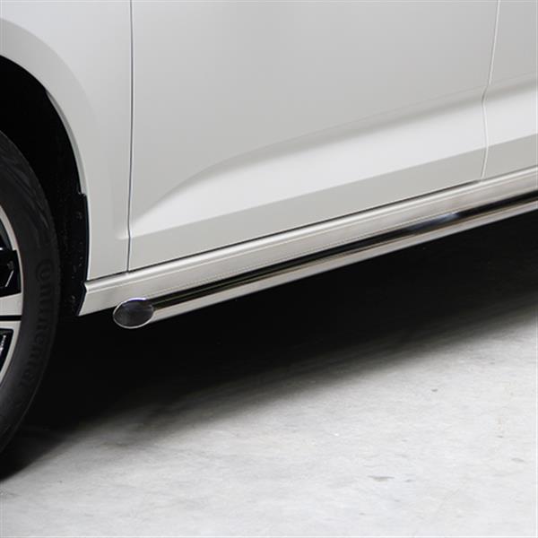Grote foto sidebars rvs zilver ford transit connect 2024 auto onderdelen overige auto onderdelen