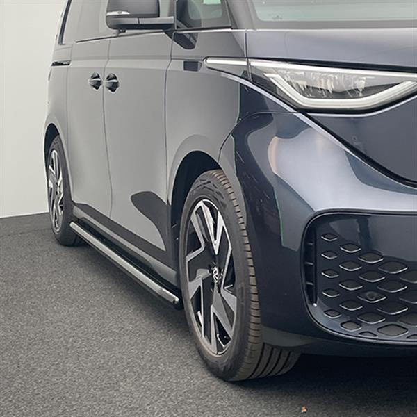 Grote foto sidebars zwart rvs volkswagen id.buzz 2022 auto onderdelen overige auto onderdelen