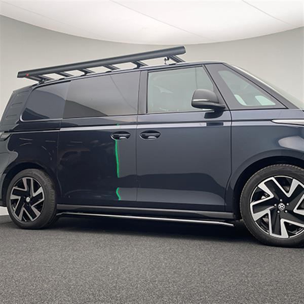 Grote foto sidebars zwart rvs volkswagen id.buzz 2022 auto onderdelen overige auto onderdelen
