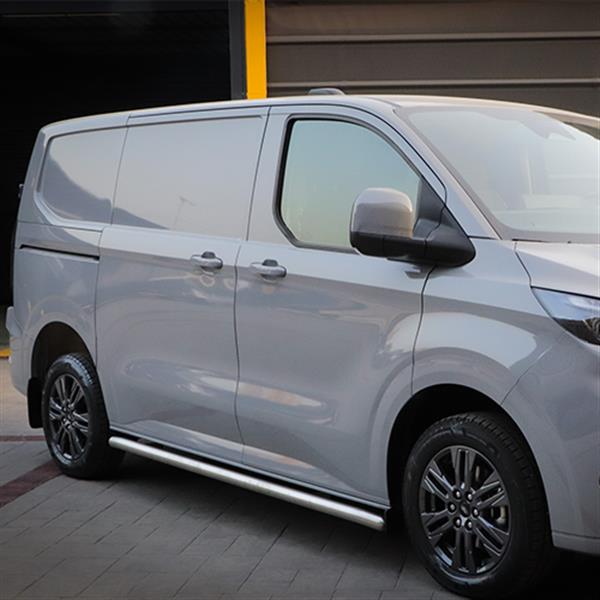 Grote foto sidebars rvs zilver ford transit custom 2023 auto onderdelen overige auto onderdelen