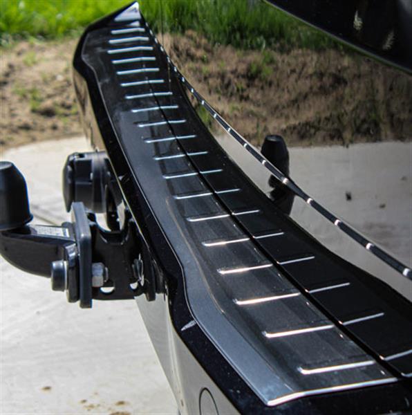 Grote foto bumper beschermer rvs ford transit custom hybride 2024 auto onderdelen overige auto onderdelen