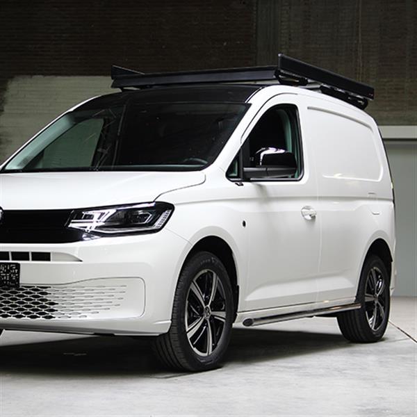 Grote foto sidebars rvs zilver volkswagen caddy cargo 5 2020 auto onderdelen overige auto onderdelen