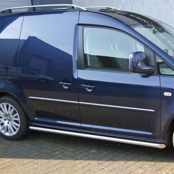 Grote foto sidebars rvs zilver volkswagen caddy cargo 5 2020 auto onderdelen overige auto onderdelen