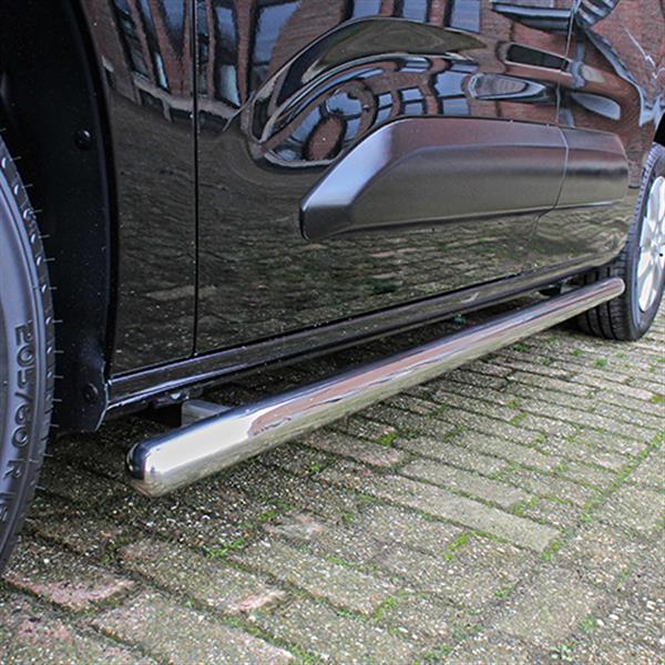 Grote foto sidebars rvs zilver opel combo 2018 auto onderdelen overige auto onderdelen