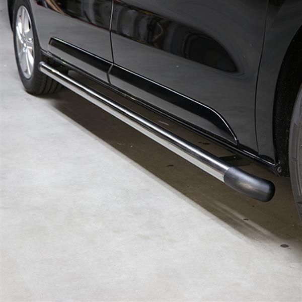 Grote foto sidebars rvs zilver peugeot expert 2016 2024 auto onderdelen overige auto onderdelen