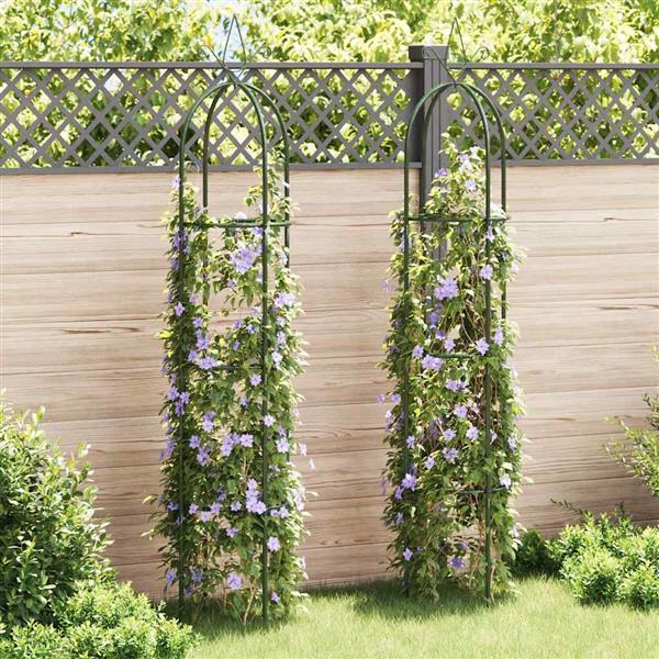 Grote foto vidaxl tuinboogtorens 2 st tuin en terras overige tuin en terras