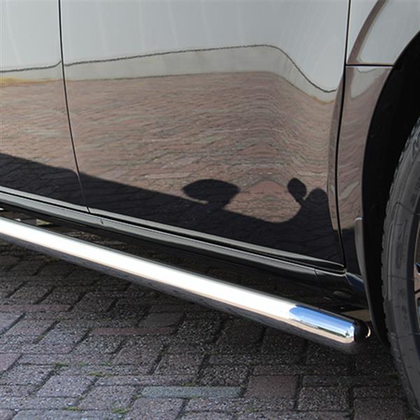Grote foto sidebars rvs zilver hyundai staria 2022 auto onderdelen overige auto onderdelen