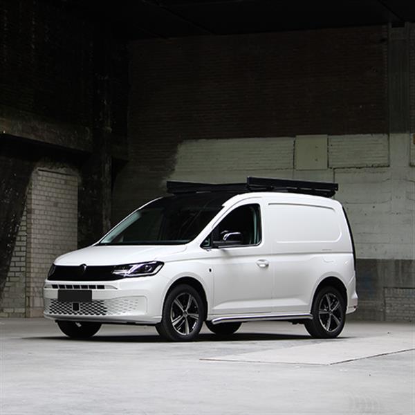 Grote foto sidebars rvs zilver volkswagen caddy cargo 5 2020 auto onderdelen overige auto onderdelen