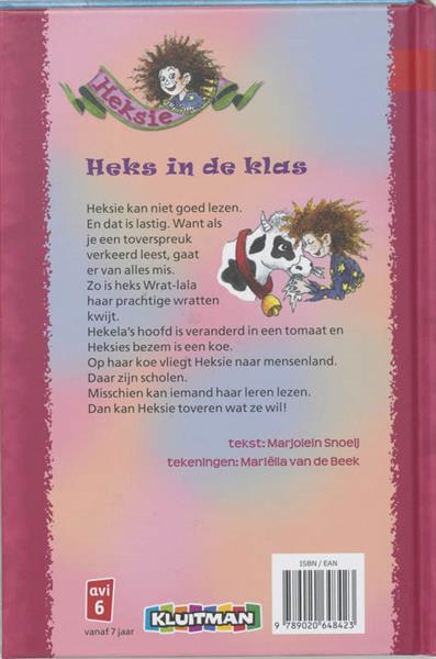Grote foto heks in de klas heksie boeken jeugd 13 jaar en ouder