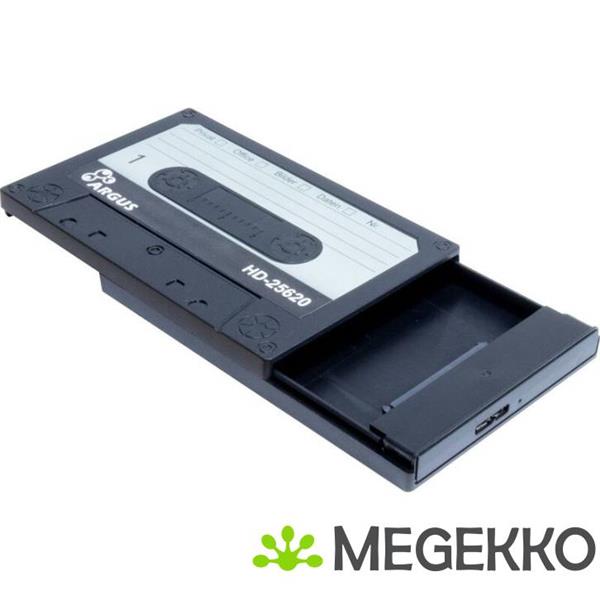 Grote foto inter tech hd 25620 hdd behuizing zwart wit 2.5 computers en software behuizingen en kasten