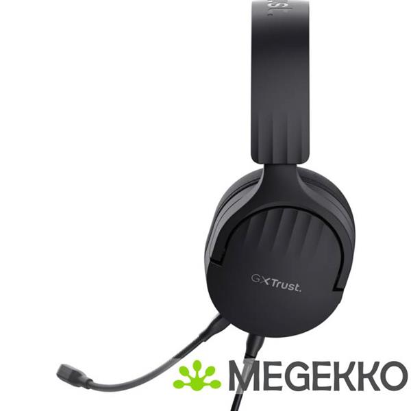 Grote foto trust gxt 489 fayzo gaming headset zwart audio tv en foto koptelefoons