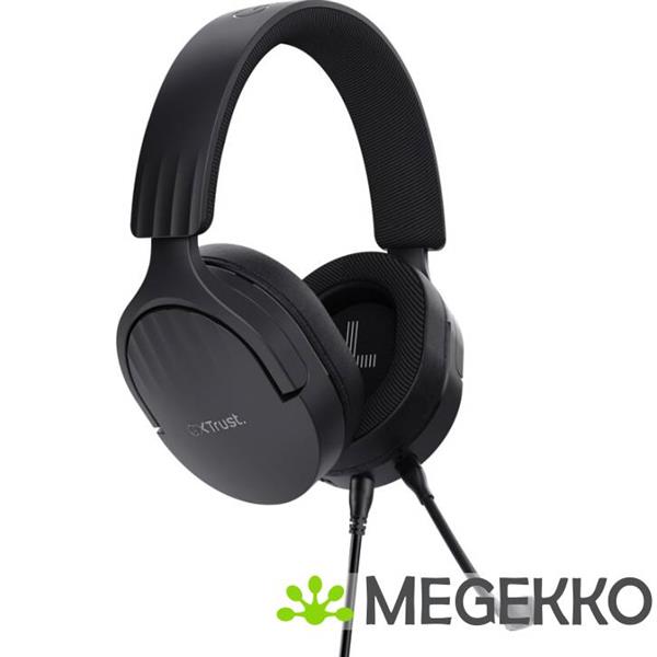 Grote foto trust gxt 489 fayzo gaming headset zwart audio tv en foto koptelefoons