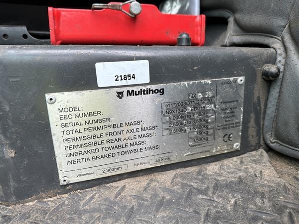 Grote foto multihog mx c75 werktuigdrager multimachine. 2014. 4200hr agrarisch tractoren