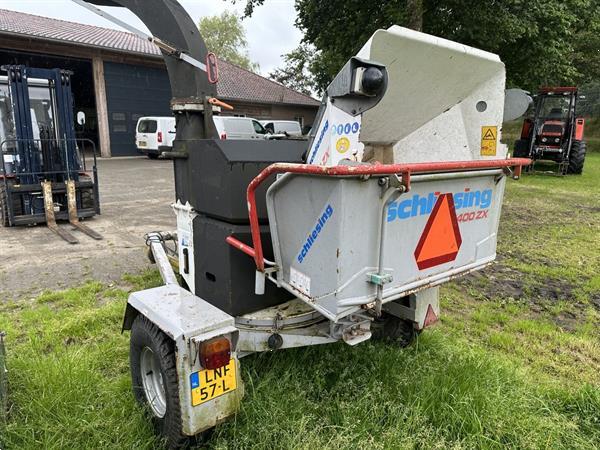 Grote foto schliesling houtversnipperaar 400 zx op onderstel tuin en terras overige tuin en terras