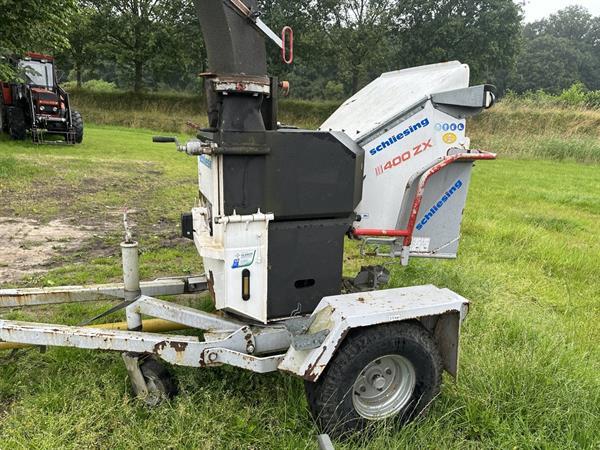 Grote foto schliesling houtversnipperaar 400 zx op onderstel tuin en terras overige tuin en terras