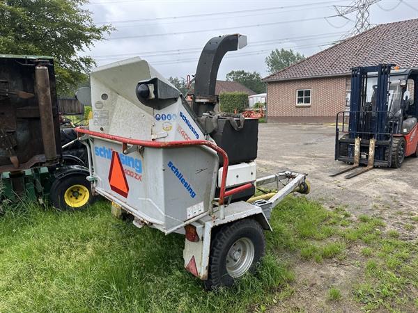Grote foto schliesling houtversnipperaar 400 zx op onderstel tuin en terras overige tuin en terras