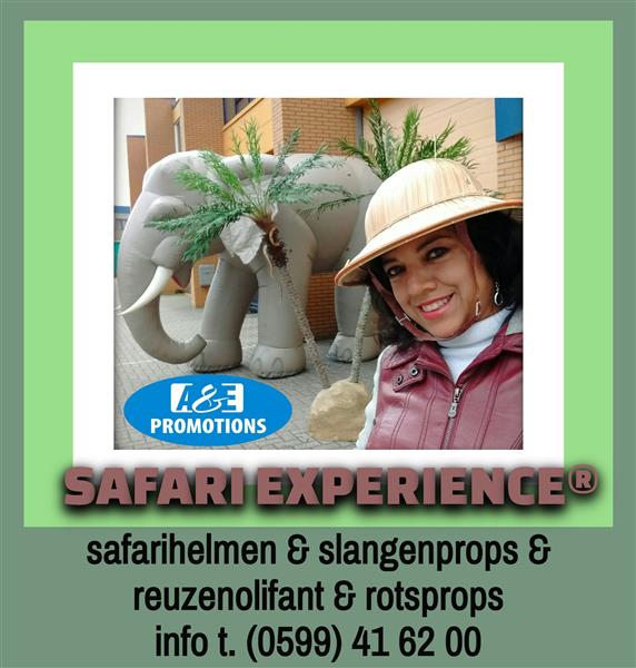 Grote foto verhuur jungle feest aankleding neushoorn hobby en vrije tijd feestartikelen