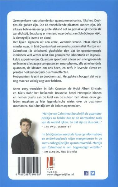 Grote foto echt quantum boeken wetenschap