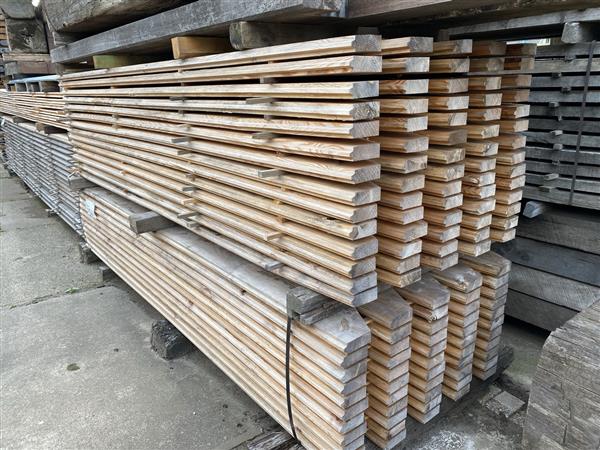 Grote foto 40x180mm grenen damwand 300cm doe het zelf en verbouw hout en planken