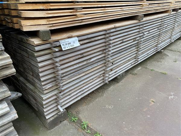 Grote foto 40x180mm grenen damwand 300cm doe het zelf en verbouw hout en planken