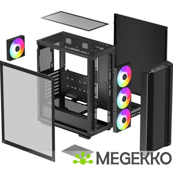 Grote foto deepcool cc560 argb v2 computers en software behuizingen en kasten