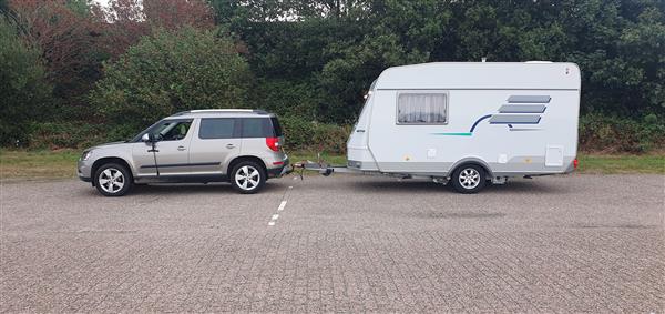 Grote foto eriba hymer nova 390 caravans en kamperen caravans