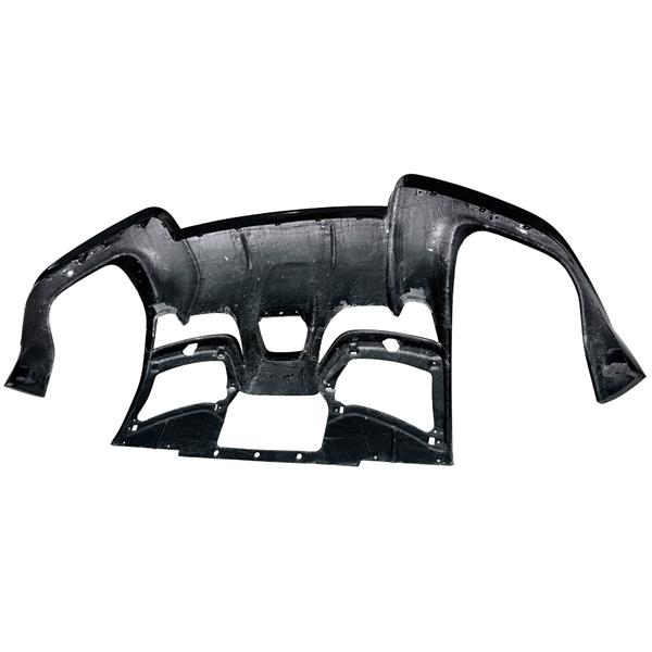 Grote foto dit betreft een ferrari purosangue carbon oem style diffuser achterbumper auto onderdelen tuning en styling