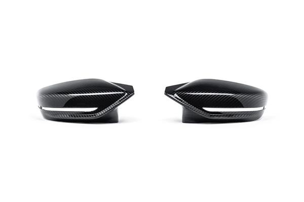 Grote foto dit betreft een set bmw g80 g81 m3 g82 g83 m4 g87 m2 carbon alpha n spiegelkappen auto onderdelen tuning en styling
