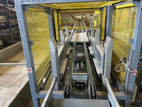 Grote foto aweta rollerstar 6 35 1 compleet met 2 palletiseerders omsnoeringsmachine en dozenbuffer agrarisch tuinbouw
