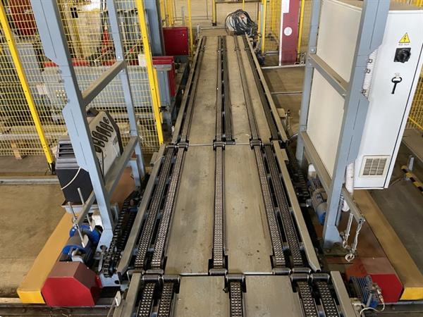 Grote foto aweta rollerstar 6 35 1 compleet met 2 palletiseerders omsnoeringsmachine en dozenbuffer agrarisch tuinbouw