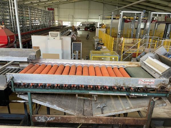 Grote foto aweta rollerstar 6 35 1 compleet met 2 palletiseerders omsnoeringsmachine en dozenbuffer agrarisch tuinbouw