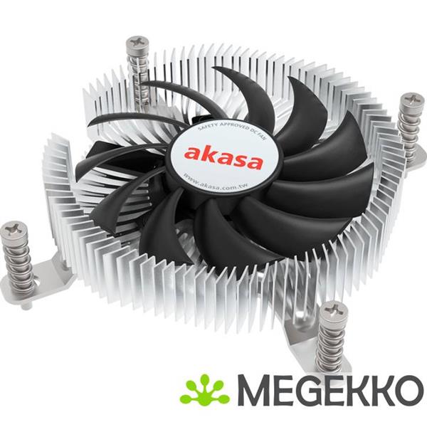 Grote foto akasa intel lga1700 processor hybride koeler 7 5 cm aluminium zwart 1 stuk s computers en software overige computers en software